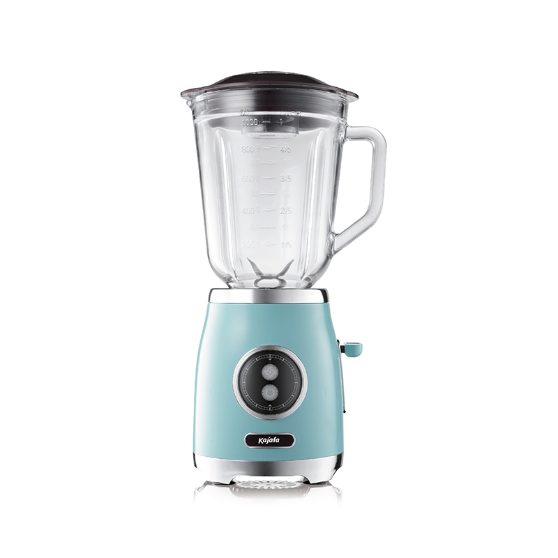 BL399B-G Phong cách hoài cổ với Cối xay thủy tinh 1000ml và Lưỡi dao bằng thép không gỉ, Máy xay sinh tố để bàn, Máy xay sinh tố cá nhân công suất cao
