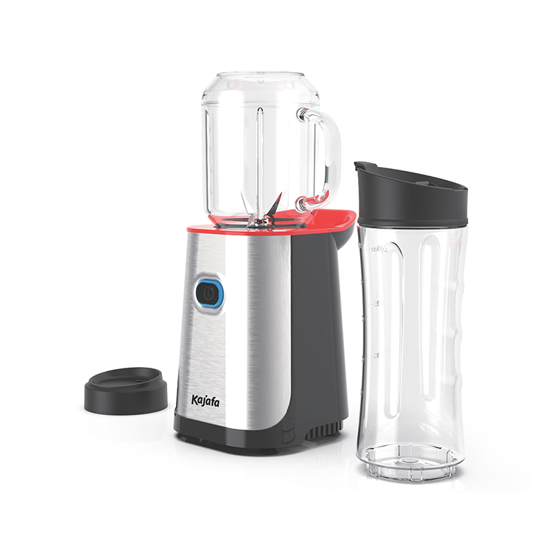 Máy xay sinh tố BL509B-P4 có lưỡi dao sắc bén, Máy xay mini cá nhân để lắc và sinh tố, Máy xay sinh tố dùng cho nhà bếp có chức năng xay, Cốc du lịch không chứa BPA & Cốc Mason 600ml