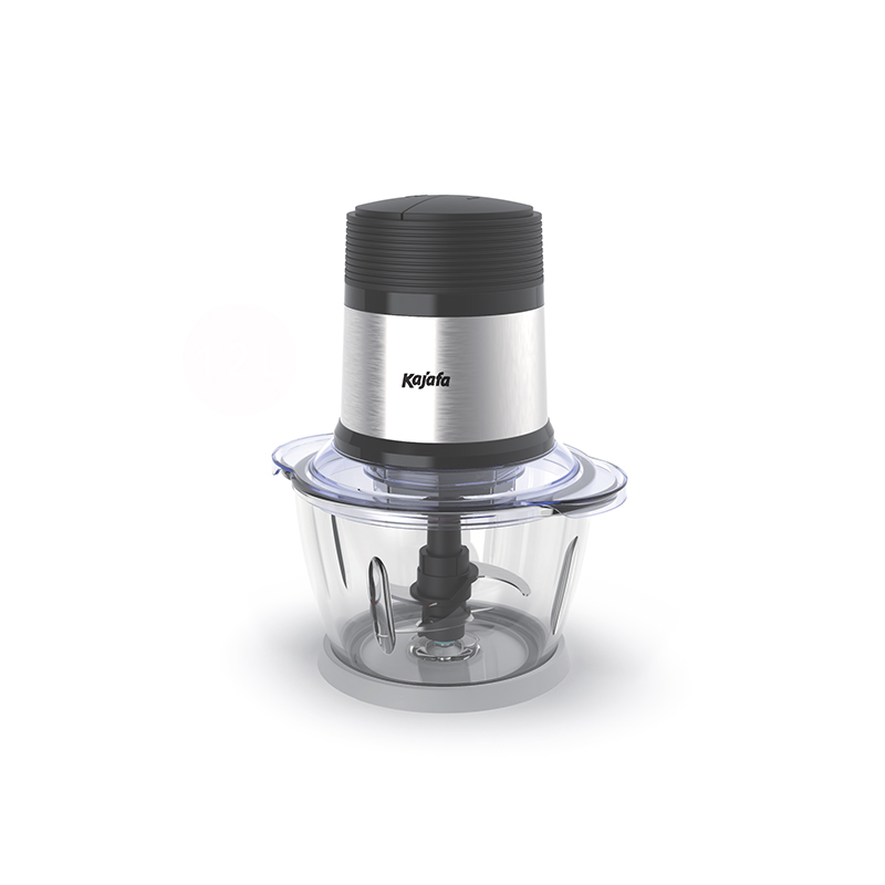 Máy xay sinh tố thực phẩm mini FP125G - Máy xay sinh tố 400W công suất cao dành cho rau củ quả, thức ăn trẻ em, thức ăn nhuyễn, bột nhão và chế biến thức ăn, cối thủy tinh dày, thao tác một lần chạm
